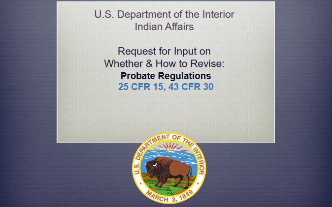 2016 Probate Regulation Presentation Materials